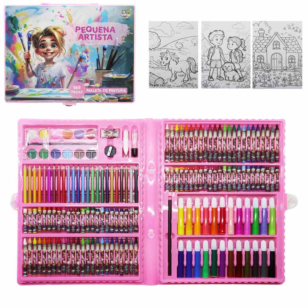 ESTOJO/MALETA PINTURA 168P�S